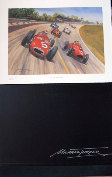 Turner "Autodrom Nationale Monza" Monza Racinghistory limited Picturemap 1992 (0293)